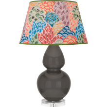 Robert Abbey CR23S - Ash Double Gourd Table Lamp