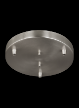 Generation Lighting 7449403-962 - Multi-Port Canopy Three Light Cluster