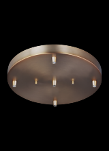 Generation Lighting 7449405-848 - Multi-Port Canopy Five Light Cluster