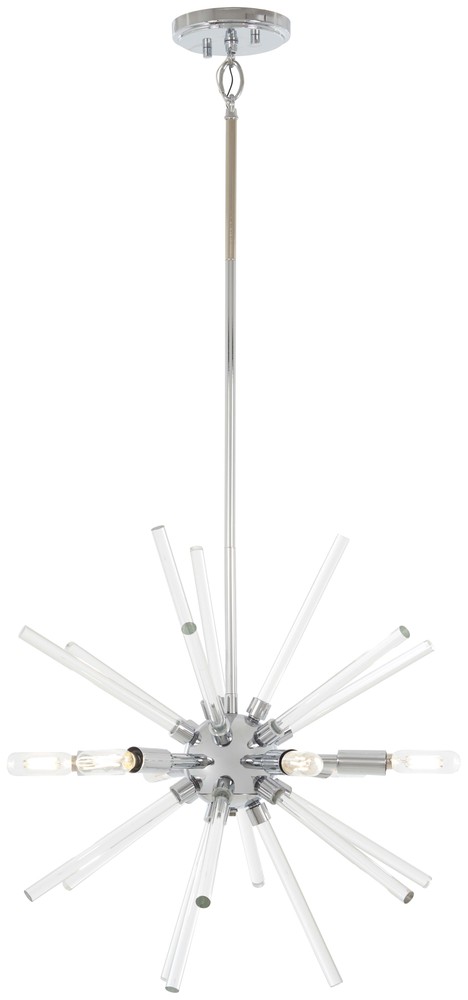 SPIKED - 6 LIGHT 18" PENDANT