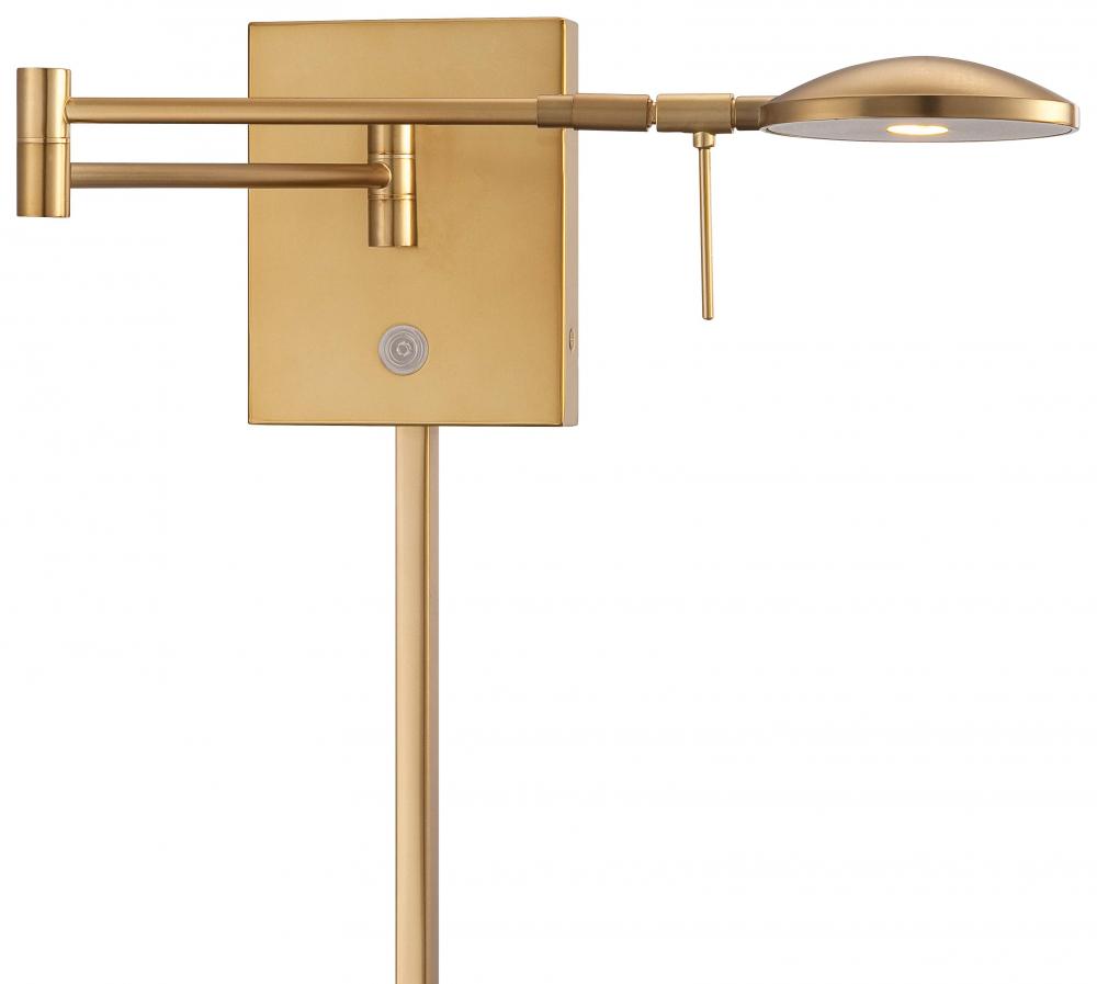 GEORGE'S READING ROOM - 1 LIGHT LED SWING ARM WALL LAMP