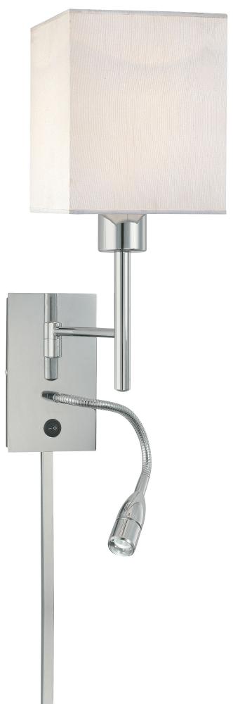 GEORGE'S READING ROOM - 1 LIGHT LED SWING ARM WALL LAMP